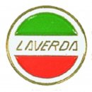 PIN LAVERDA Abz. rund rot/grn von Euro-Pokale