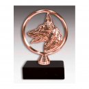 Ringstnder Schferhund Bronze